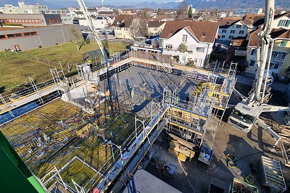 Baustelle Haus der Freunde, Buchs SG