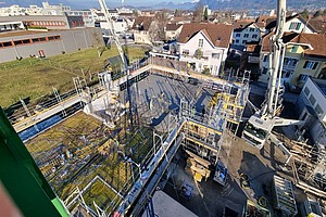 Baustelle Haus der Freunde, Buchs SG